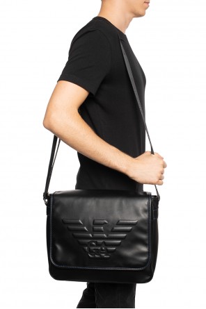 Shoulder bag with a logo, zdjęcie 2 Shoulder bag with a logo od Emporio Armani
